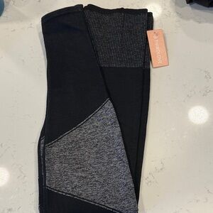 ThirdLove Black and Gray Leggings
